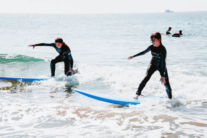 Novice Surfers