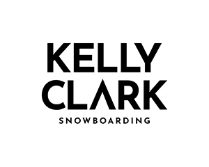 Kelly Clark Stacked Logo - Black