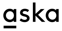 whiteAska Wordmark Logo
